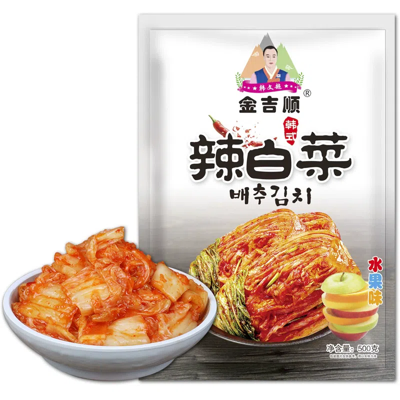 Kim Ji Soon Korean Style Spicy Cabbage 500g*1 bag 500 g