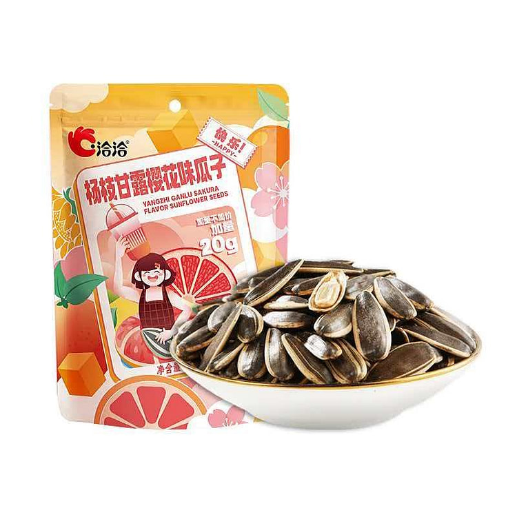 洽洽杨枝甘露樱花味瓜子148g新风味葵花籽炒货 148 克