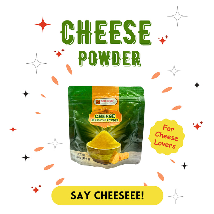 Soonicorn Cheese Seasoning Powder for French Fries, Popcorn Chicken, Wings