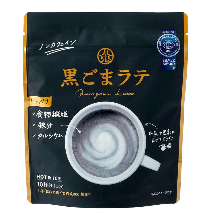 黑芝麻拿铁无咖啡因奶粉150克
