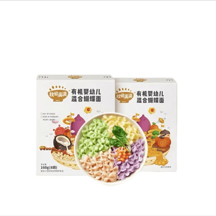 Akita Mamoru Baby Butterfly Noodle Infant 160g*2 2 box