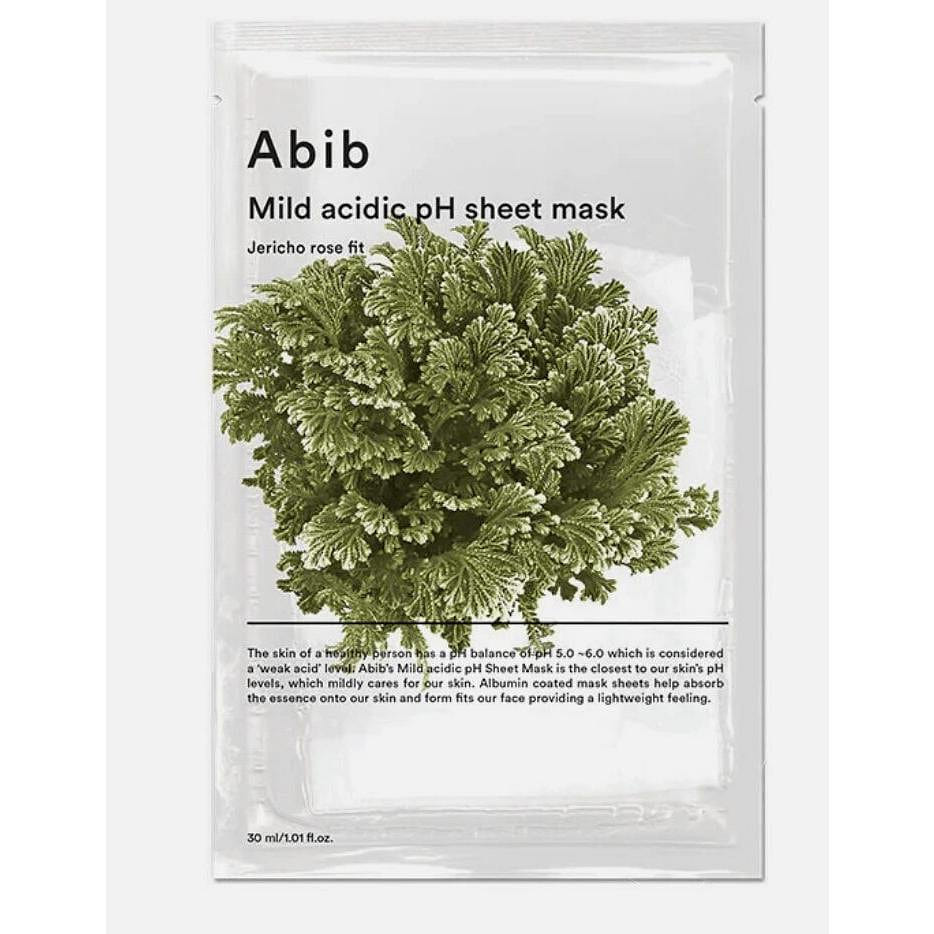 Abib Mild acidic pH sheet mask Jericho Rose Fit 1 each