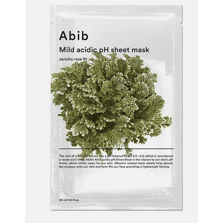 Abib弱酸性面膜Jericho Rose1片装 1 份