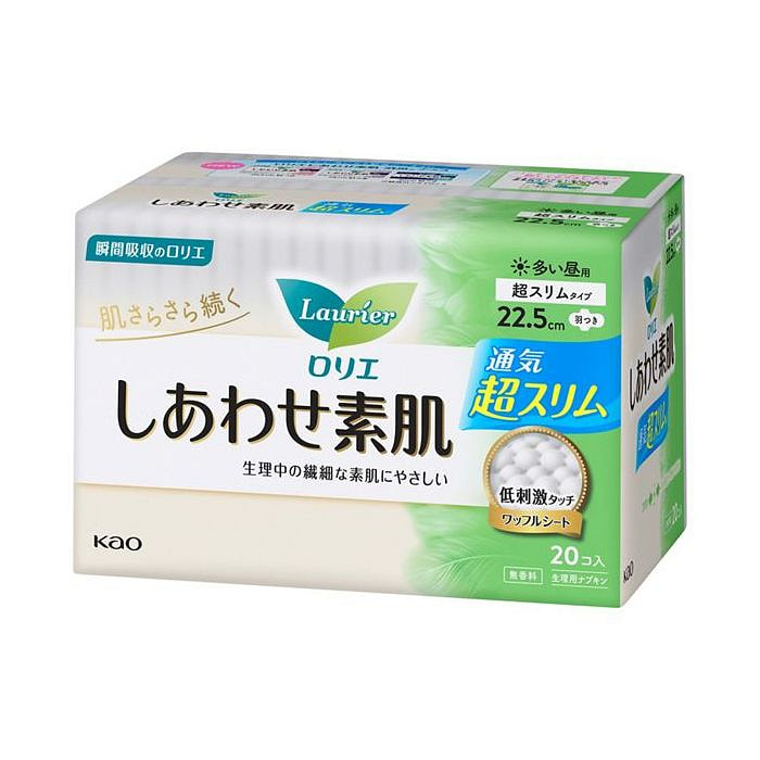Kao Laurier F Ultra Slim Wing (22.5cm) 20 Pads