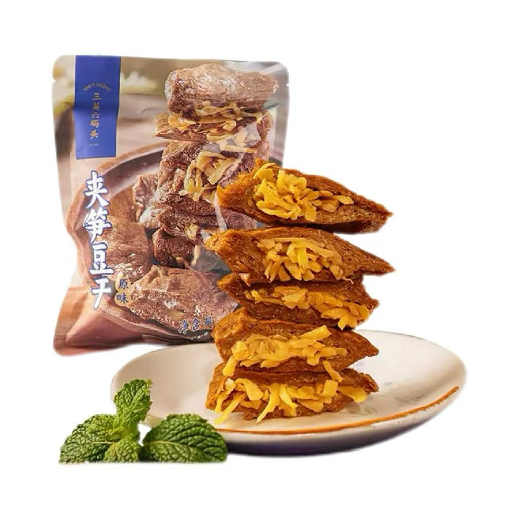San Guan Six-Pack Bamboo Shoot & Dried Tofu 130g 1 pack
