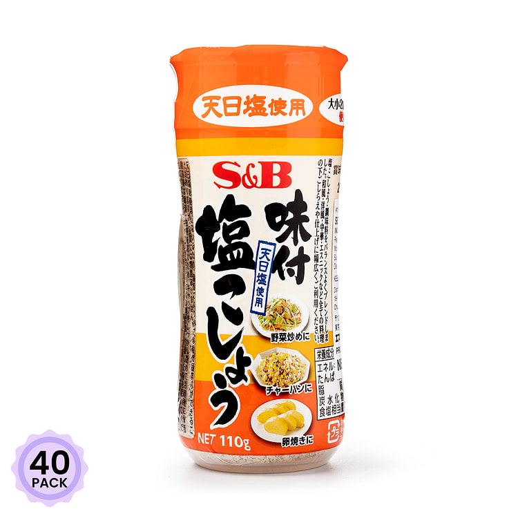 S&B 胡椒盐 3.8 盎司*40 包