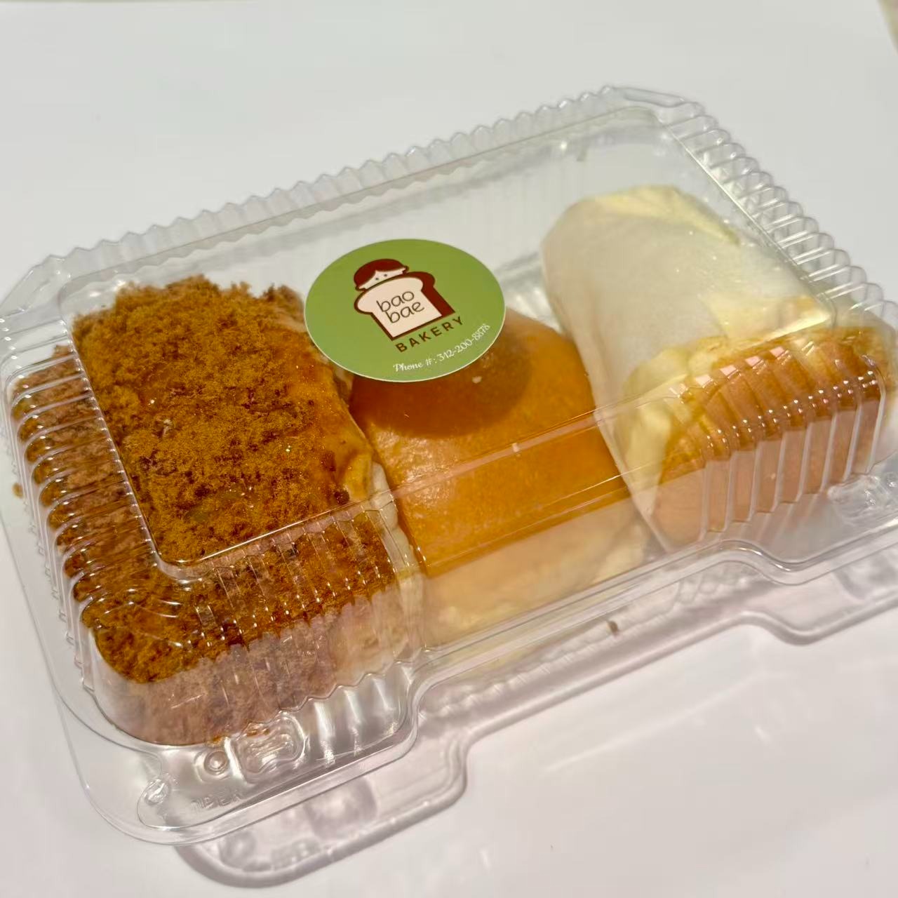 Breakfast Bread Mixed Combo 3pcs 1 count