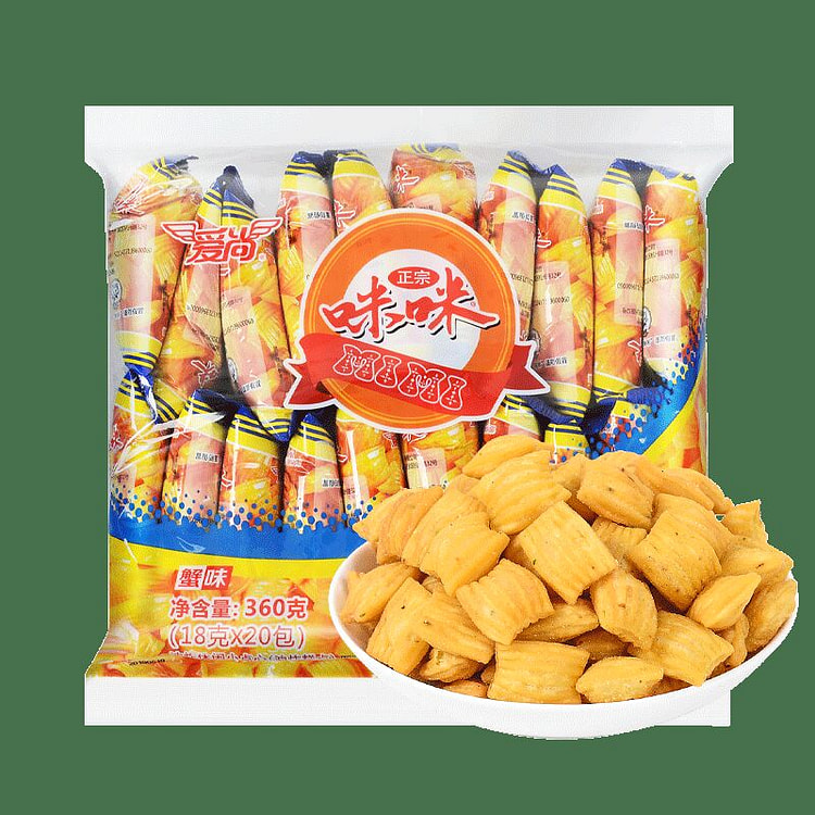 爱尚咪咪蟹味道追忆小零食10g*10袋 100 克