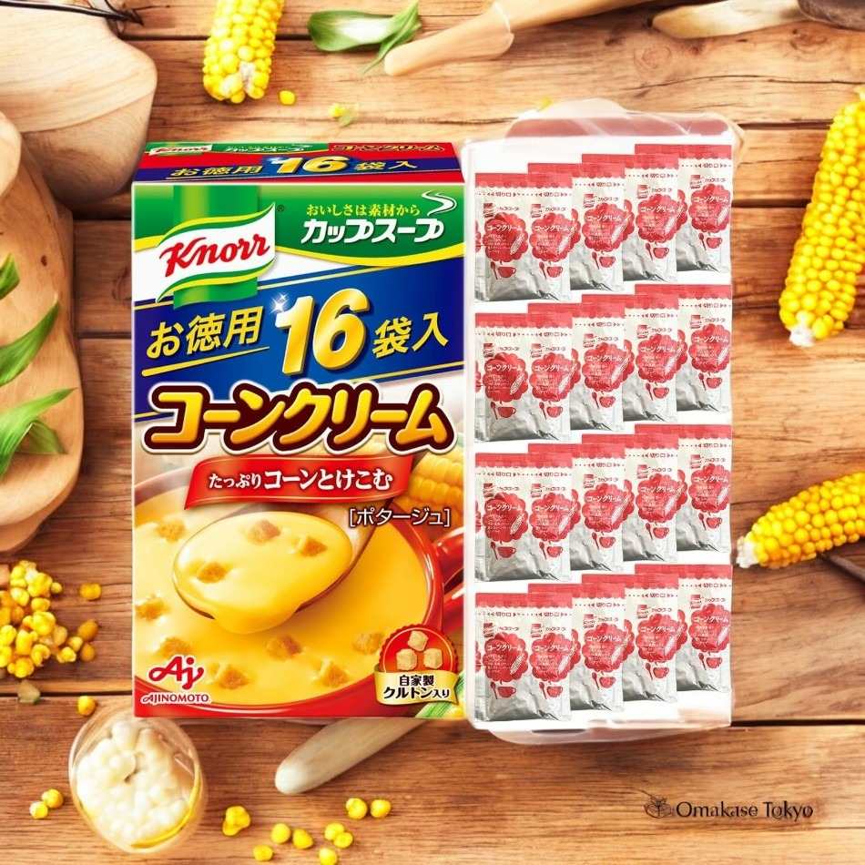 Get Knorr Corn Cream Cup Soup, Value Pack, 16 Bags Delivered