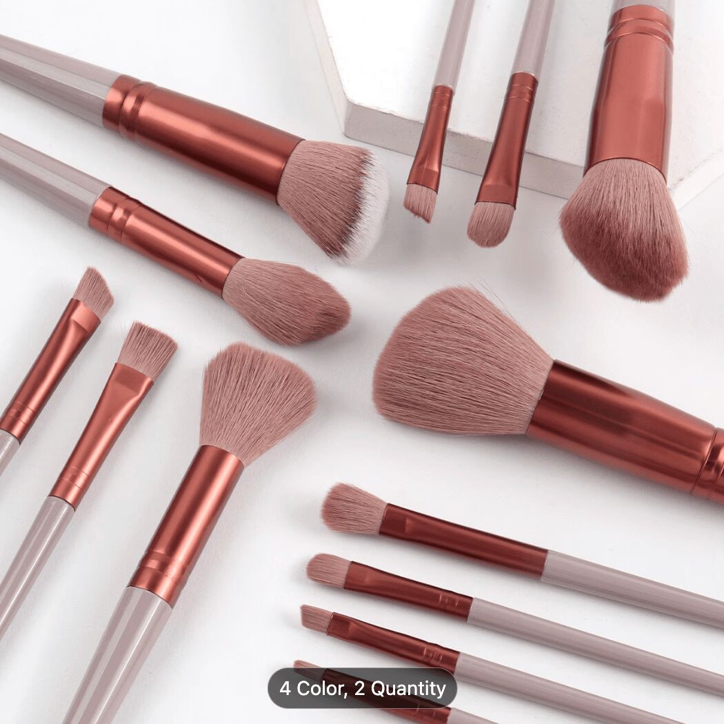 40/56pcs Complete Makeup Brush & Beauty Tool Combo 1 case - Weee!