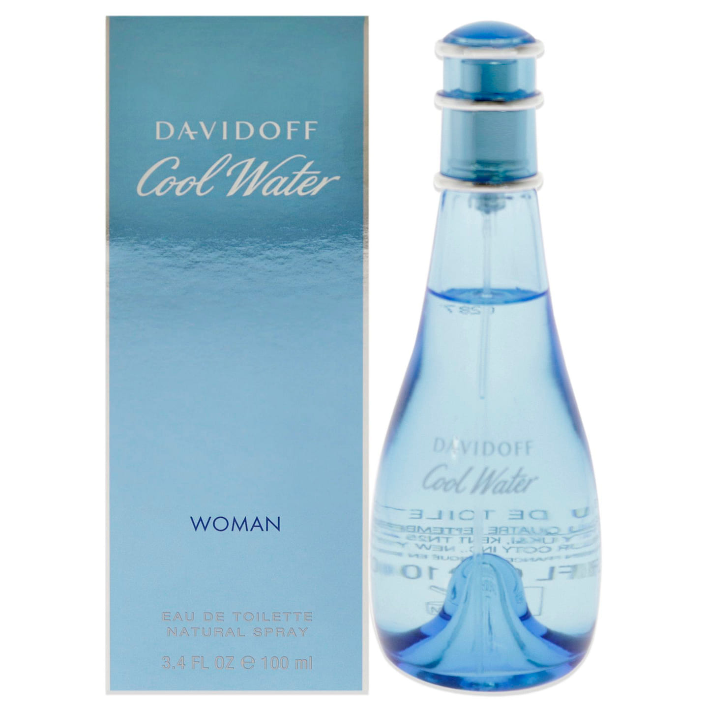 Cool Water by Davidoff for Women – 3.4 oz EDT 3.4 oz