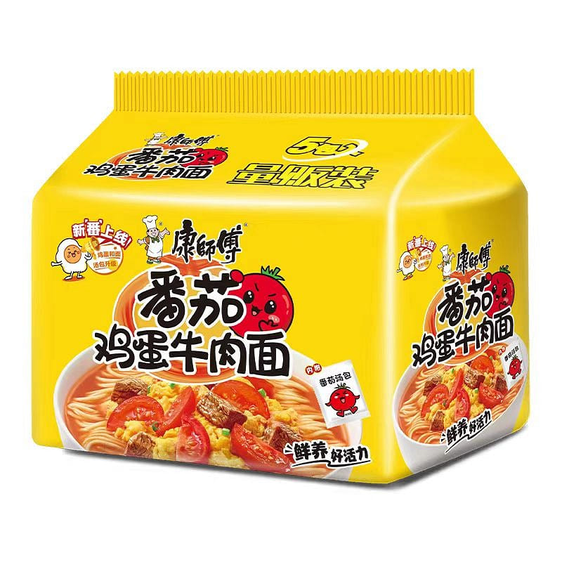 Tomato and egg noodles 85g*5 bags 425 그램