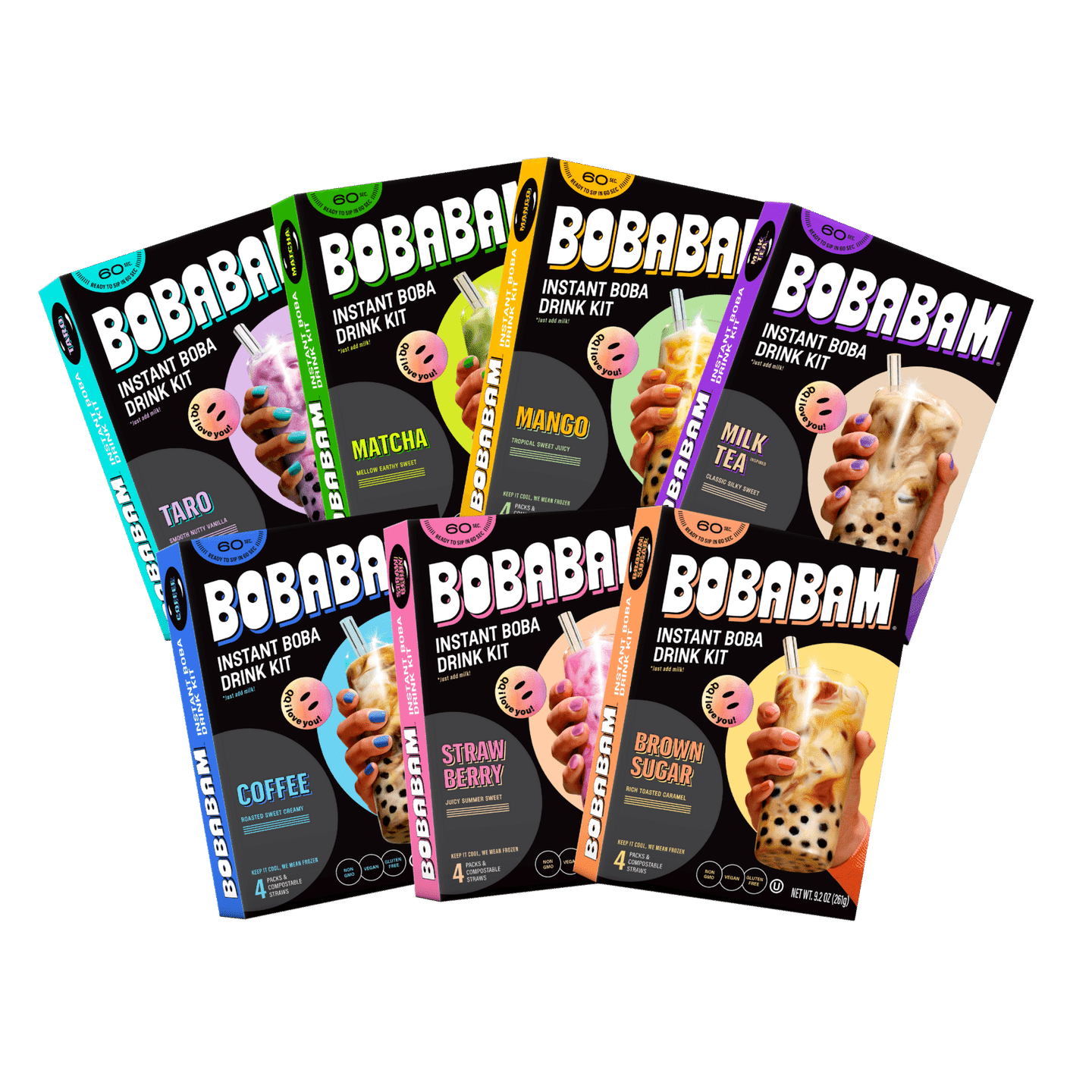 BOBABAM“Everything”多样套装, 7 盒