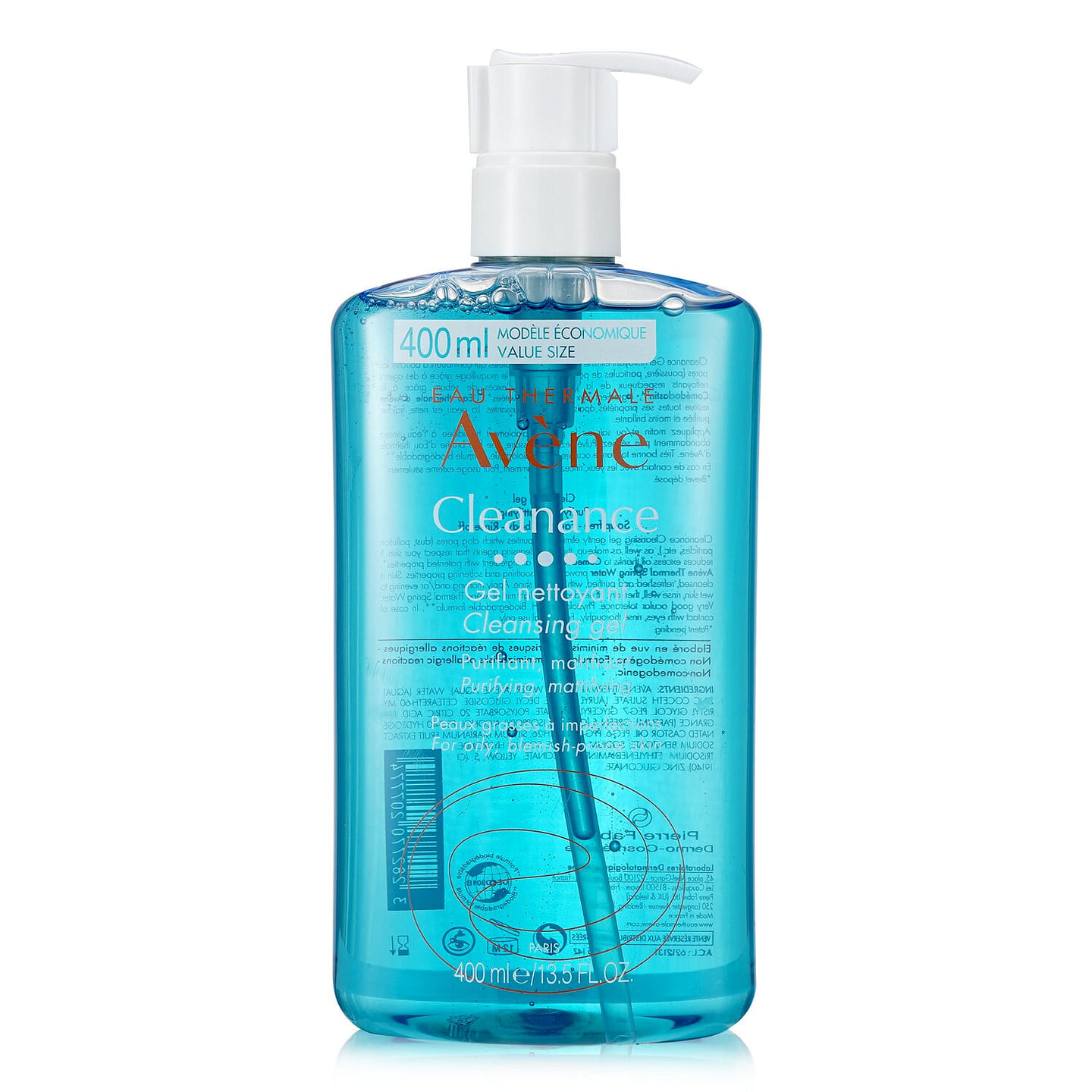 Avene Cleanance Cleansing Gel – For Oily, Blemish-Prone Skin 400ml/13.5oz 400 ml