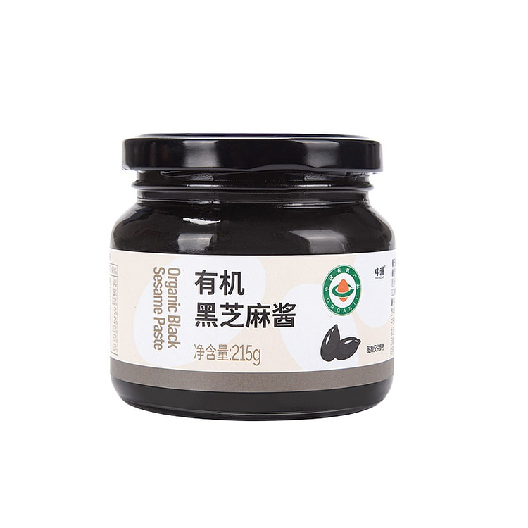 中澜纯有机黑芝麻酱215g*1瓶