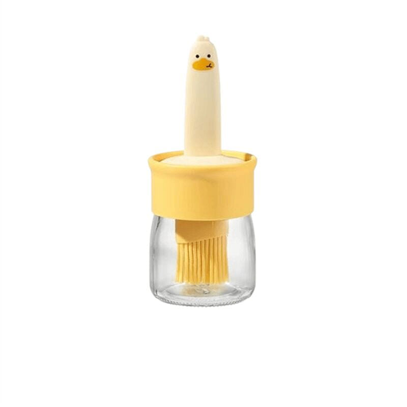 Carrot oil brush, household silicone oil brush 1 each