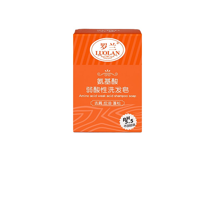 罗兰弱酸性洗发皂100g*1盒 1 盒