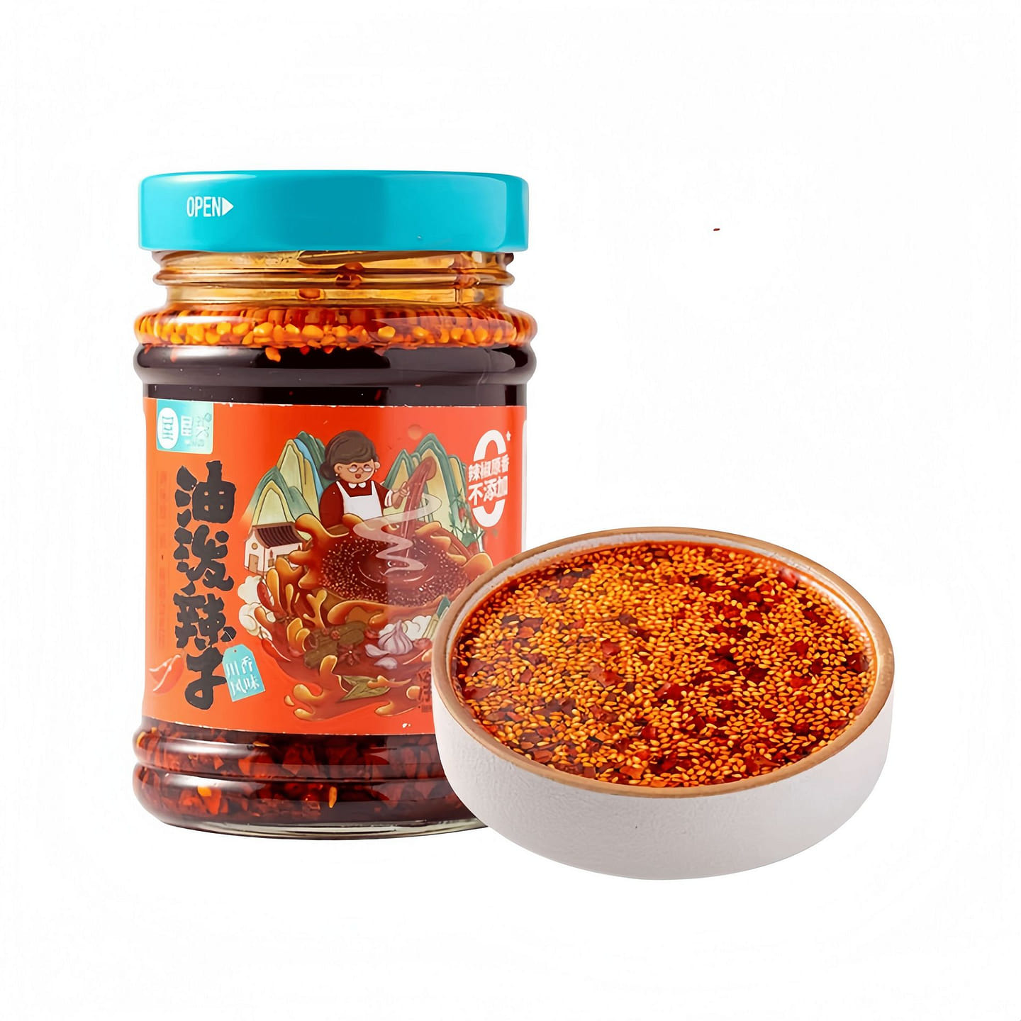 210g bottle of chili oil 210 g