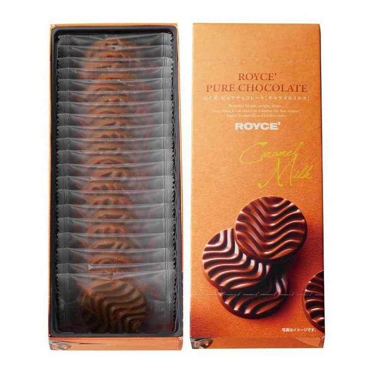 ROYCE Wave Chocolate Caramel Chocolate 20 Pieces