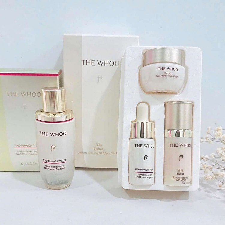 The Whoo Tinh Chất Cô Đặc Tái Sinh Chống Lão Hoá Da Chuyên Sâu 1 hộp