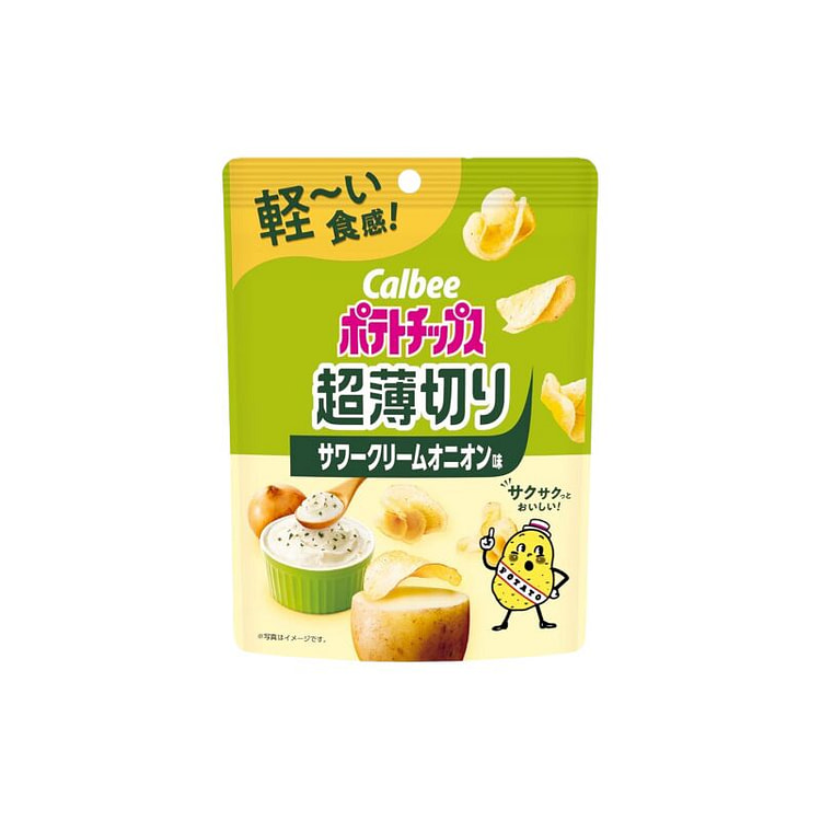 卡乐比 超薄切 洋葱酸奶味薯片 40克