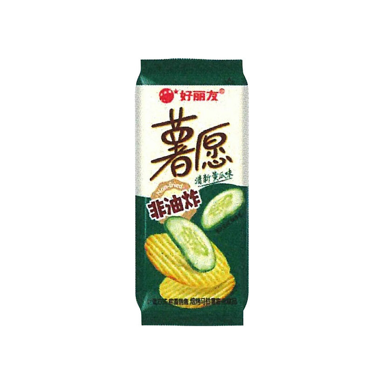 黄瓜味非油炸薯片*4包