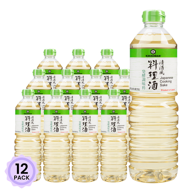 万字 日式清酒风 发酵调味料 33.8 盎司*12 包