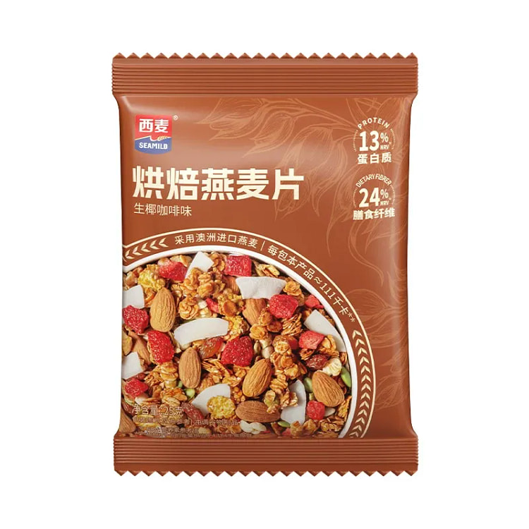Oatmeal Coconut Coffee Flavor 25g*1 Pack 25 g