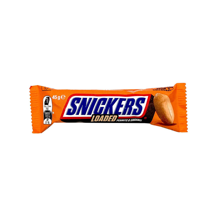 Snickers Loaded Caramel Peanuts Single 1 each