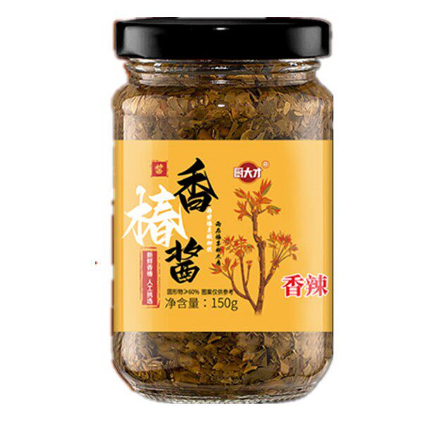 头茬香椿酱沂蒙特产香辣原味150g*1瓶 150 克