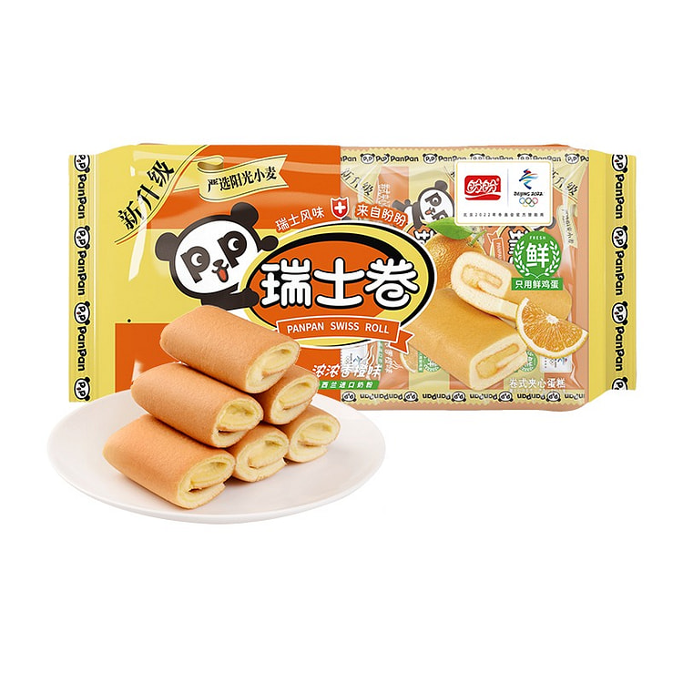 GG瑞士卷香橙味160g