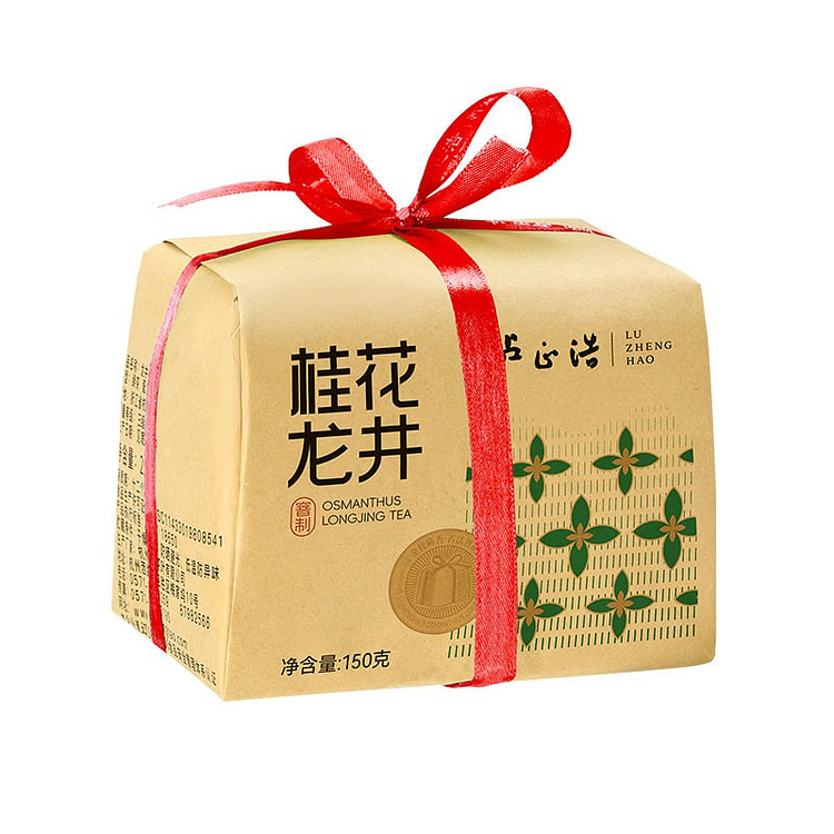 2026年新茶卢正浩杭州特产桂花龙井茶明前绿茶茶叶 150 克