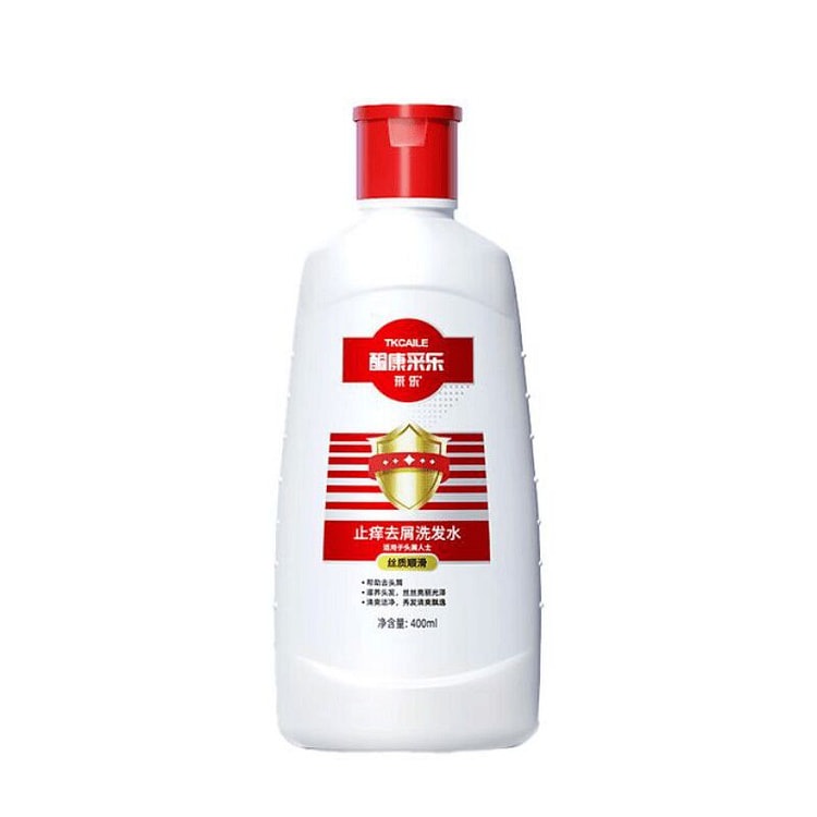 TKCAILE Anti-Dandruff & Itch Relief Shampoo Red 400 ml