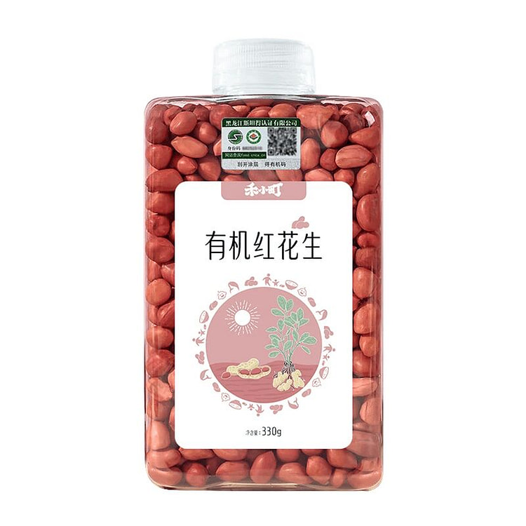 Hexiao Town Organic Red Peanut 330g 330 g