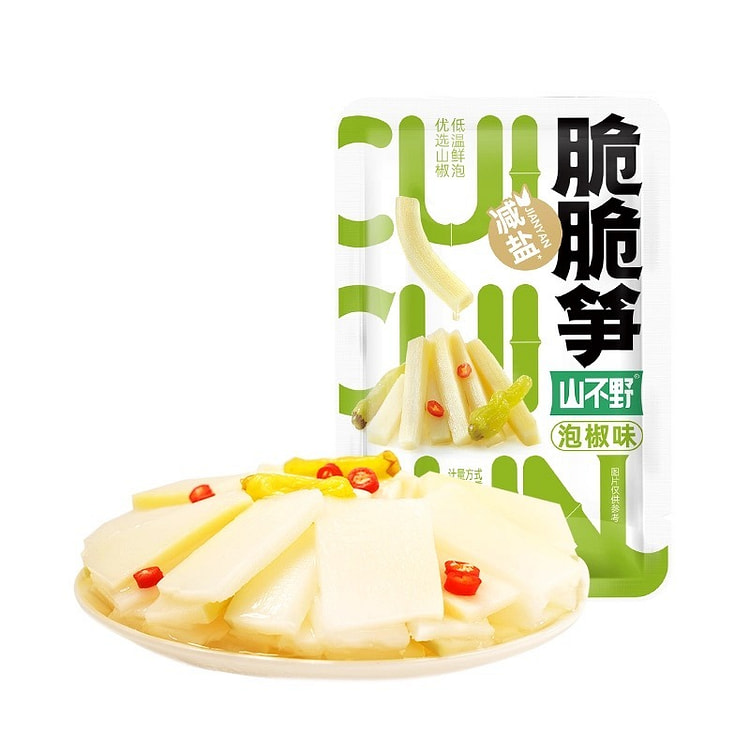 山不野泡椒竹笋脆笋辣味 280 克