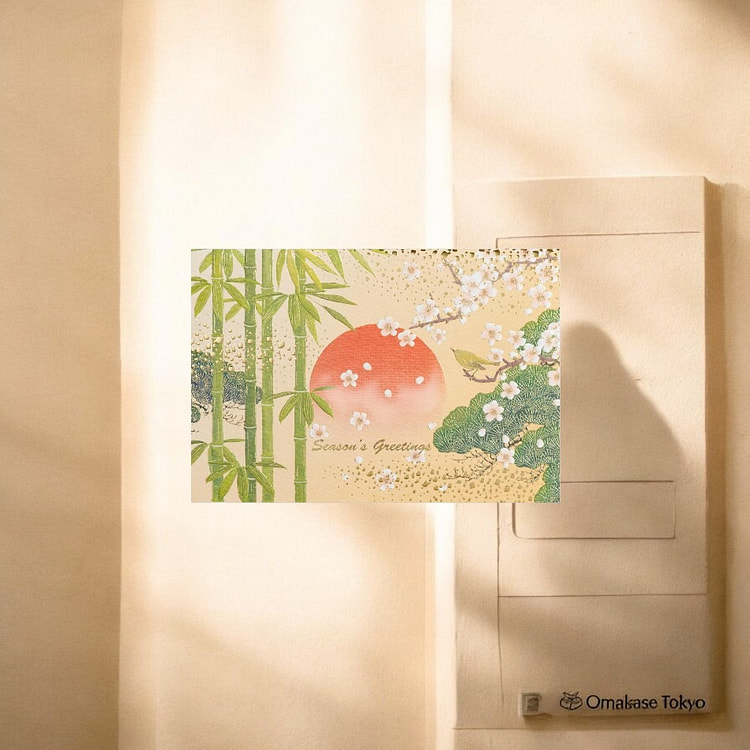 问候生活 节日贺卡-竹制 140 克