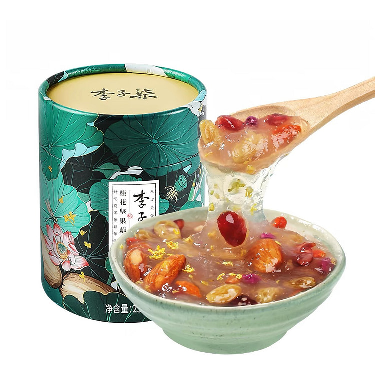李子柒桂花坚果藕粉坚果羹营养早餐懒人冲饮方便速食 258 克