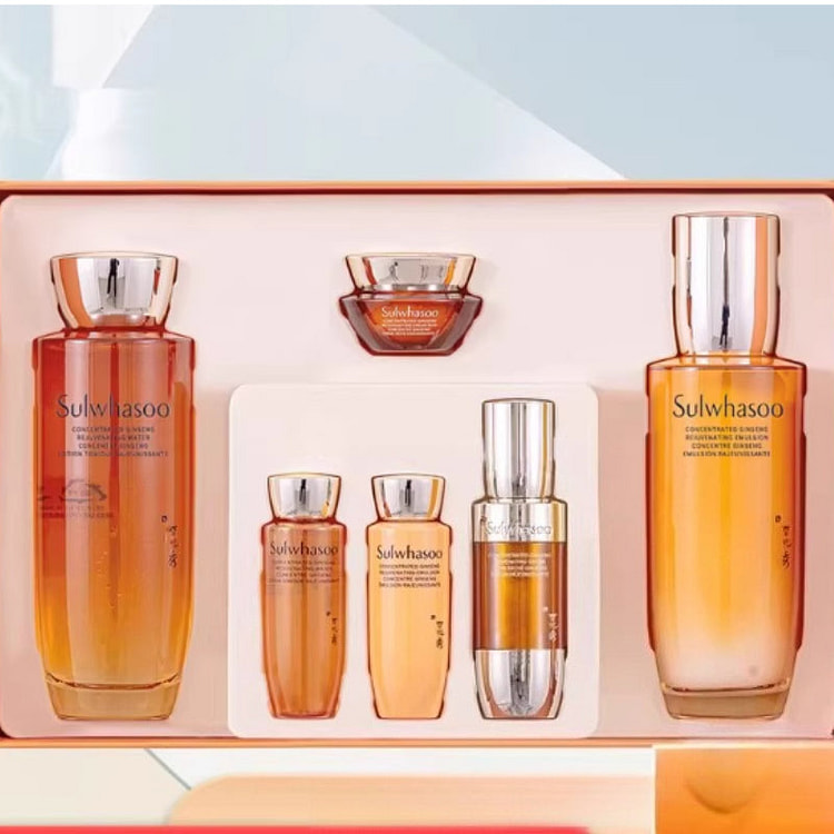 雪花秀人参水乳套装滋盈肌肤 平衡补水 1 份