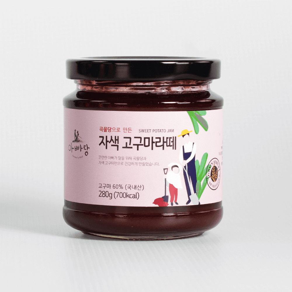 Korean Fruit Jam (No Added Sugar) Purple Sweet Potato 1 份