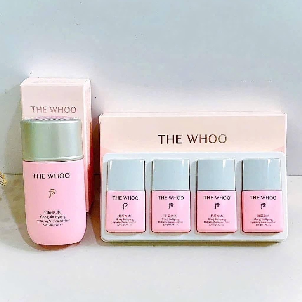 The Whoo Vital Hydrating Sun Fluid Set SPF50+PA+++ 1 box