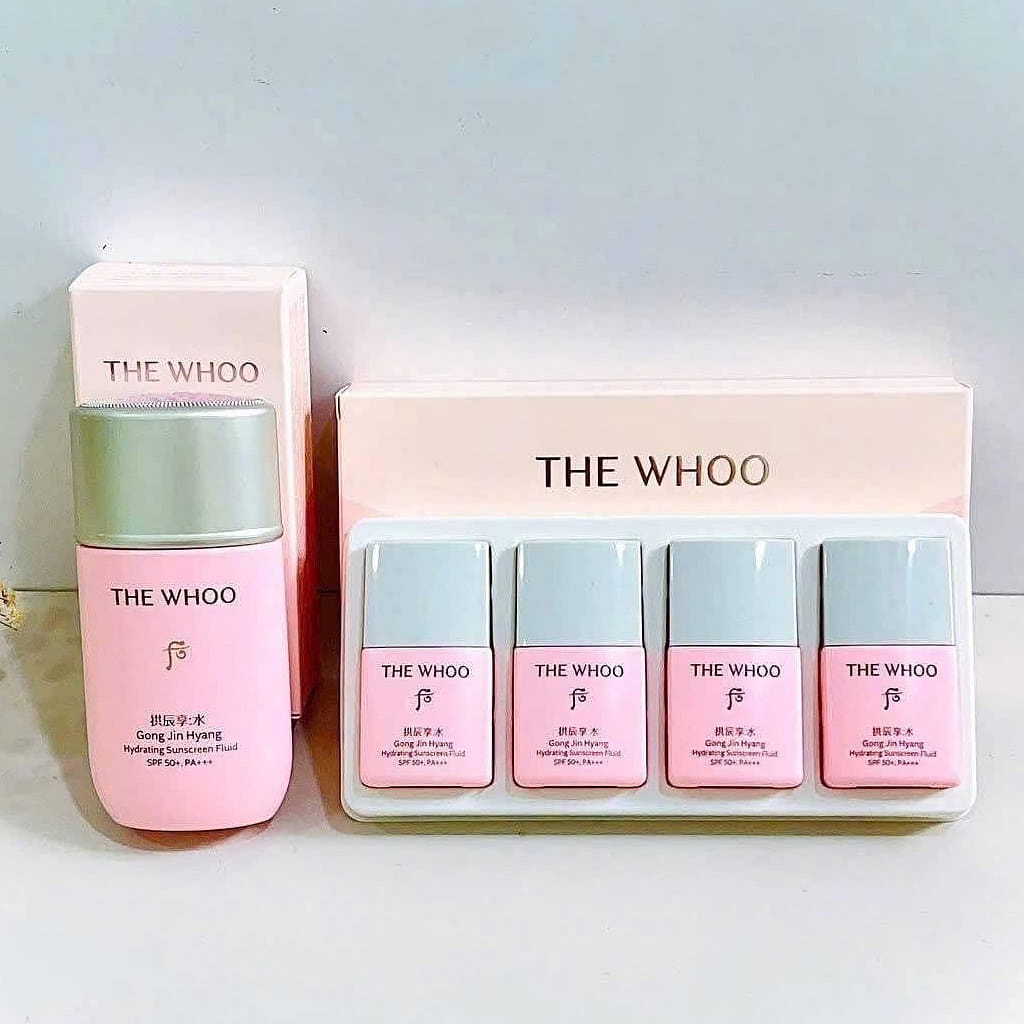 The Whoo Vital Hydrating Sun Fluid Set SPF50+PA+++ 1 box