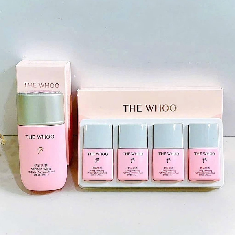 The Whoo Vital Hydrating Sun Fluid Set SPF50+PA+++ 1 box