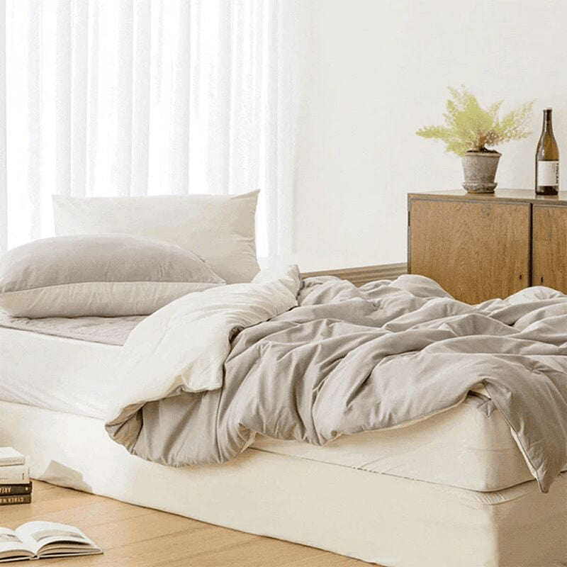 Allergy Care Antibacterial Duvet (Soft Gray Q) 1 pack