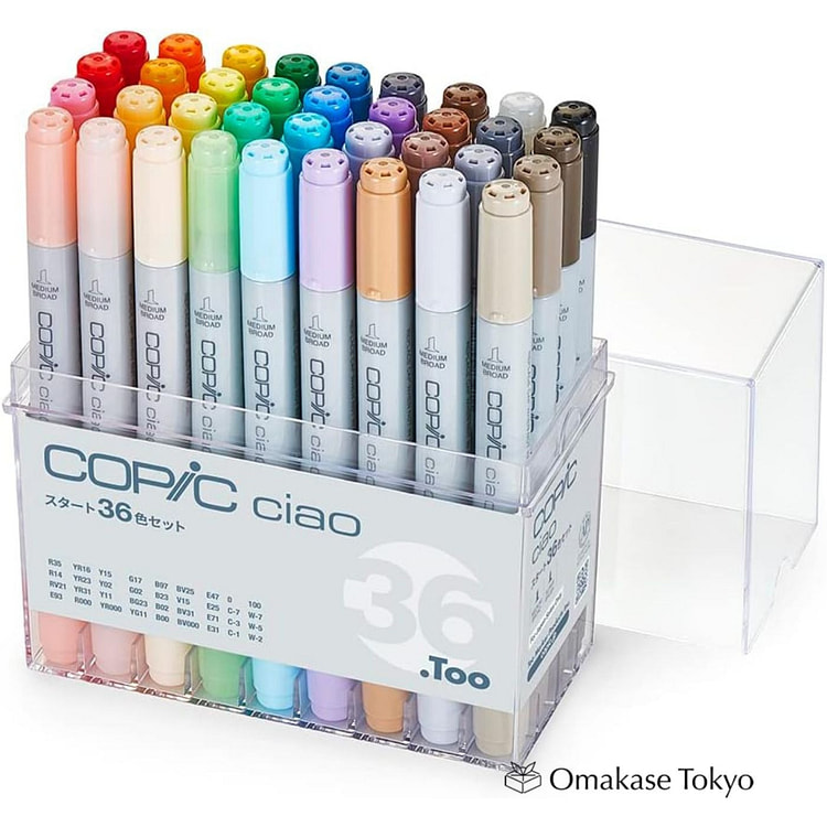 Copic Ciao 36 色马克笔套装