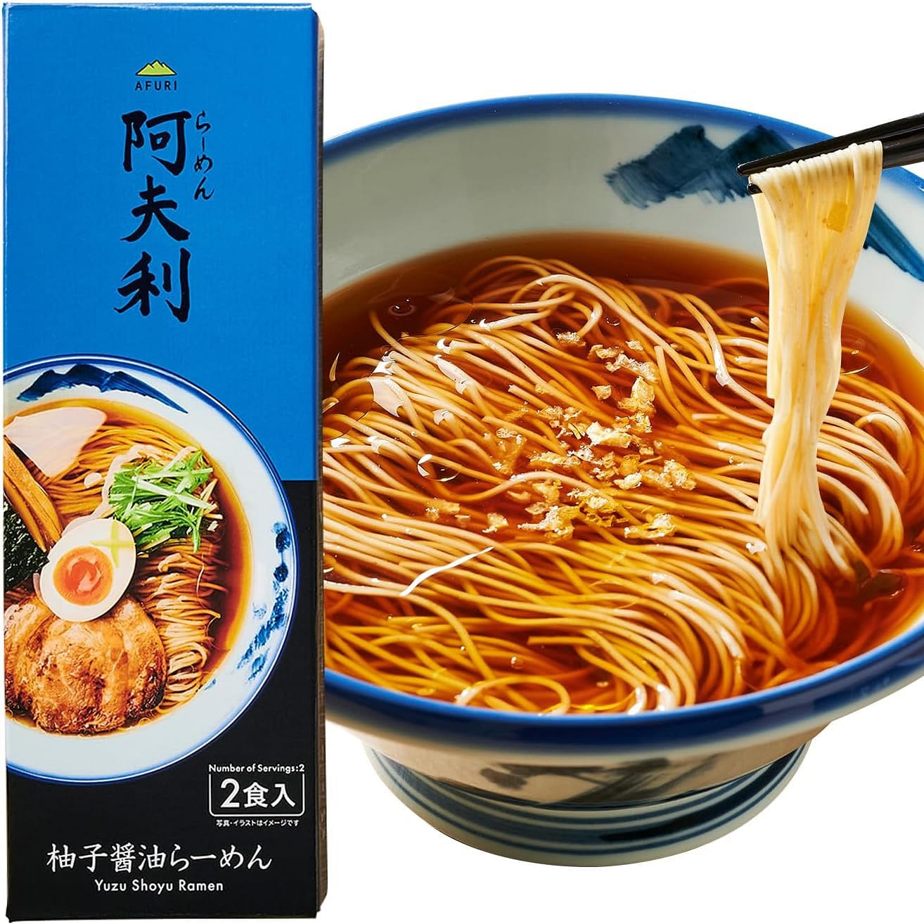 AFURI Ramen Noodles Yuzu Shoyu Soy Sauce Soup 308g 1 each