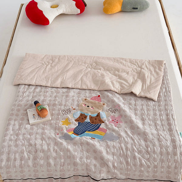 Cuddle Crew Kid Duvet Taupe Teddy200x230cm 1800g 2000 g