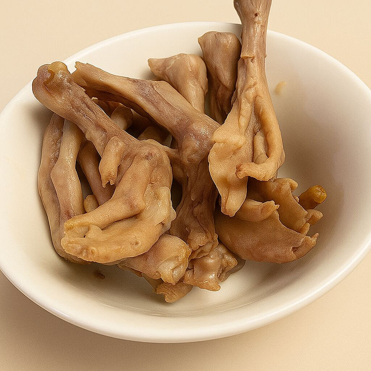 Marinated Duck Feet in Brine