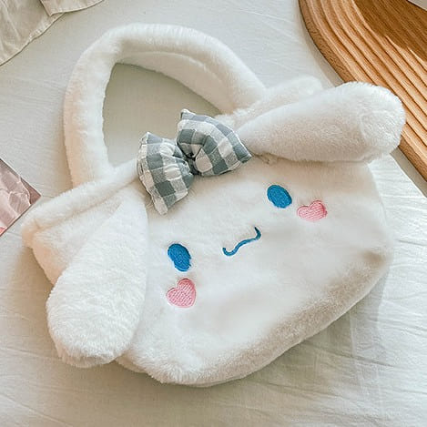 Sanrio Plush Handbag Downy Small Satchel-Cinnamoroll 1 each