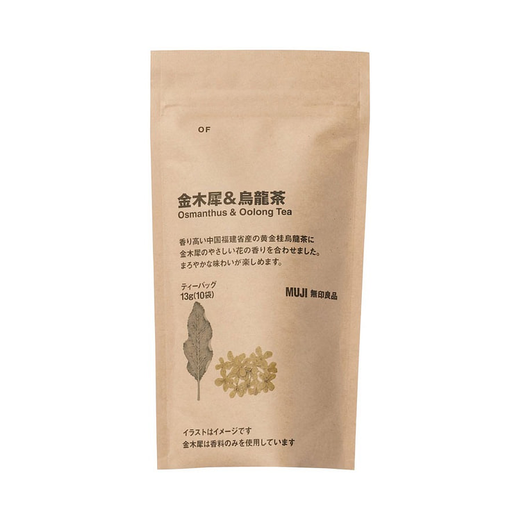 MUJI Osmanthus & Oolong Tea Bags 1 each