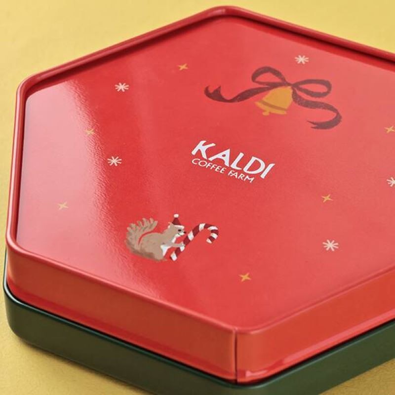 KALDI カルディ クリスマス① カルディオリジナル クリスマスティン（チョコチップパイ）1盒 - Weee!